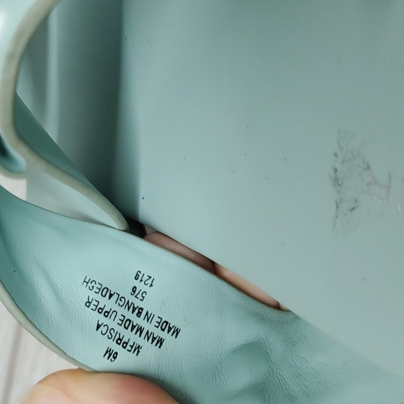 Marc Fisher Women Prisca Espadrille Leather Sandals platform shoes sz 6M - Picture 7 of 12